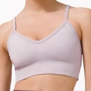 lululemon athletica Light Purple Sports Bra